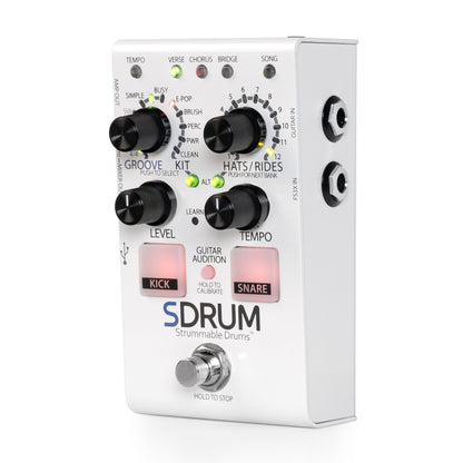 DigiTech SDRUM-V-04 – Strummable Drum Machine Guitar Pedal