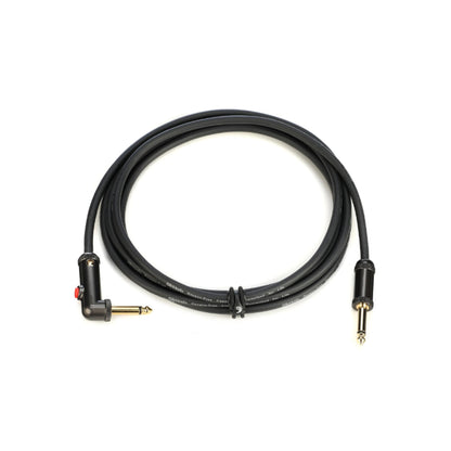 D'Addario PW-AGLRA-10 Circuit Breaker Right Angle Latching Cable 10ft
