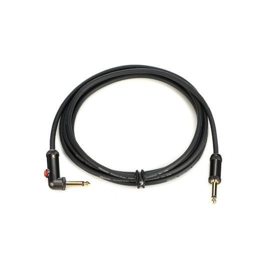 D'Addario PW-AGLRA-10 Circuit Breaker Right Angle Latching Cable 10ft