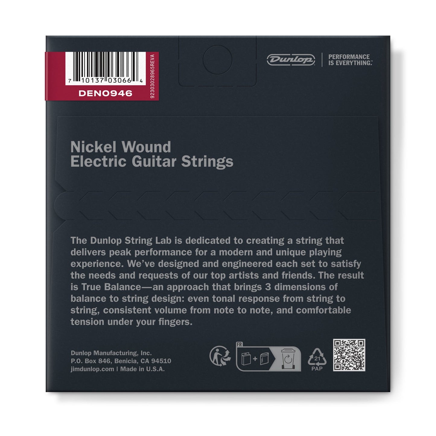 Dunlop DEN0946 Electric Guitar Strings 09-46