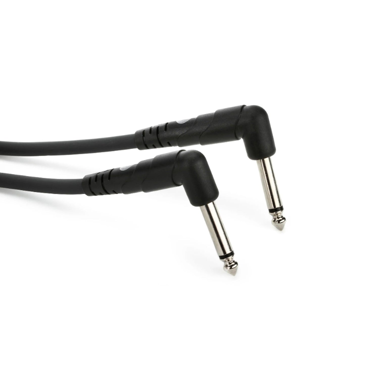 D'Addario PW-CGTP-305 Classic Series Right Angle Patch Cable 3-Pack