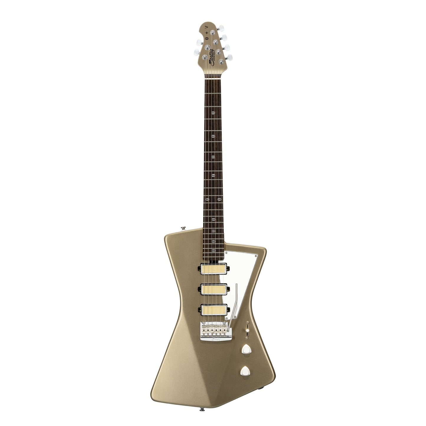 Sterling GOLDIE-CSH – St. Vincent Goldie Electric Guitar | Cashmere