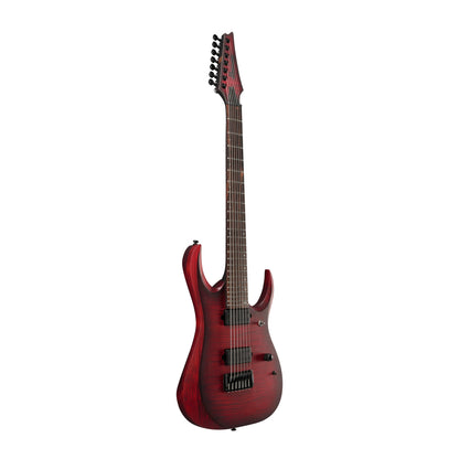 Ibanez RGD721FA-WUF 7-String Electric Guitar | Stained Wine Red Burst Flat