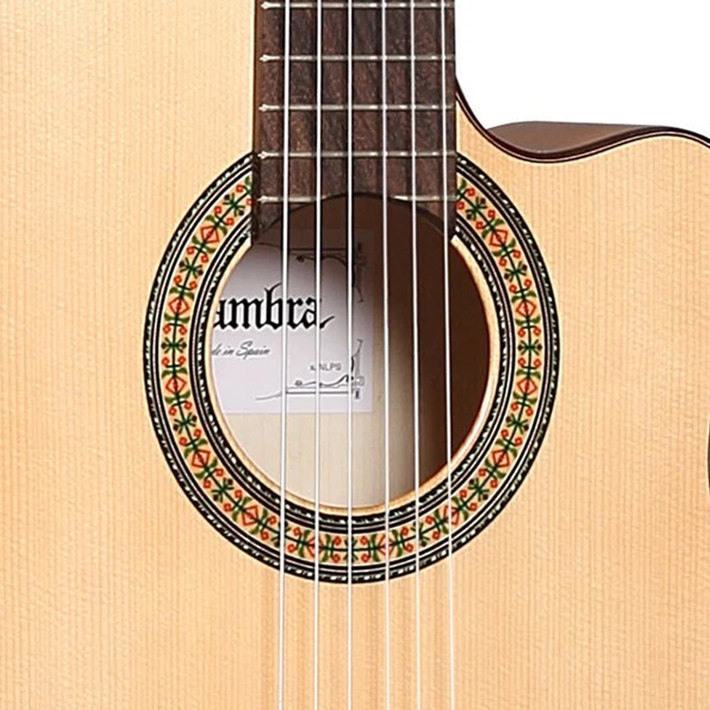 Alhambra 6857 – Flamenco Cutaway Classical Guitar