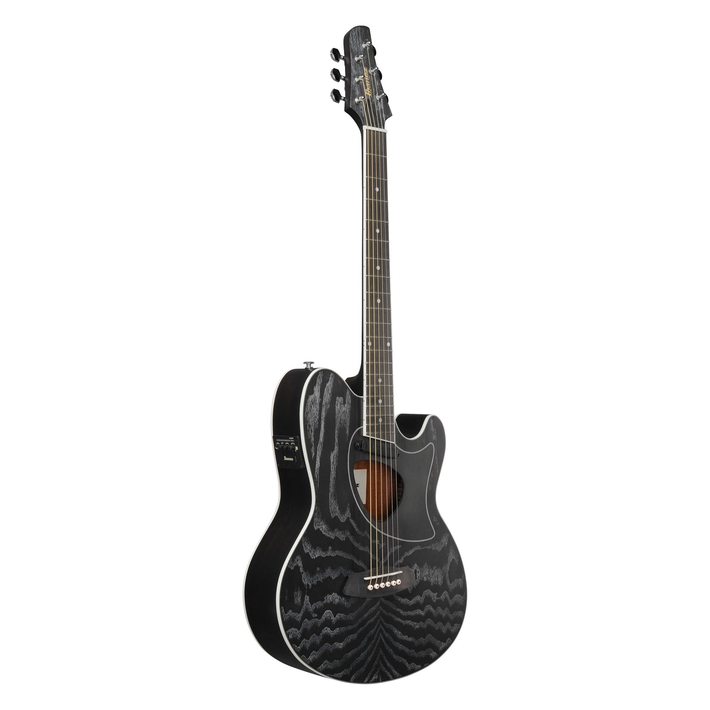 Ibanez TCM50-GBO - Acoustic Electric Guitar | Galaxy Black Open Pore