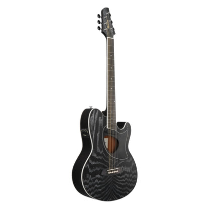 Ibanez TCM50-GBO - Acoustic Electric Guitar | Galaxy Black Open Pore