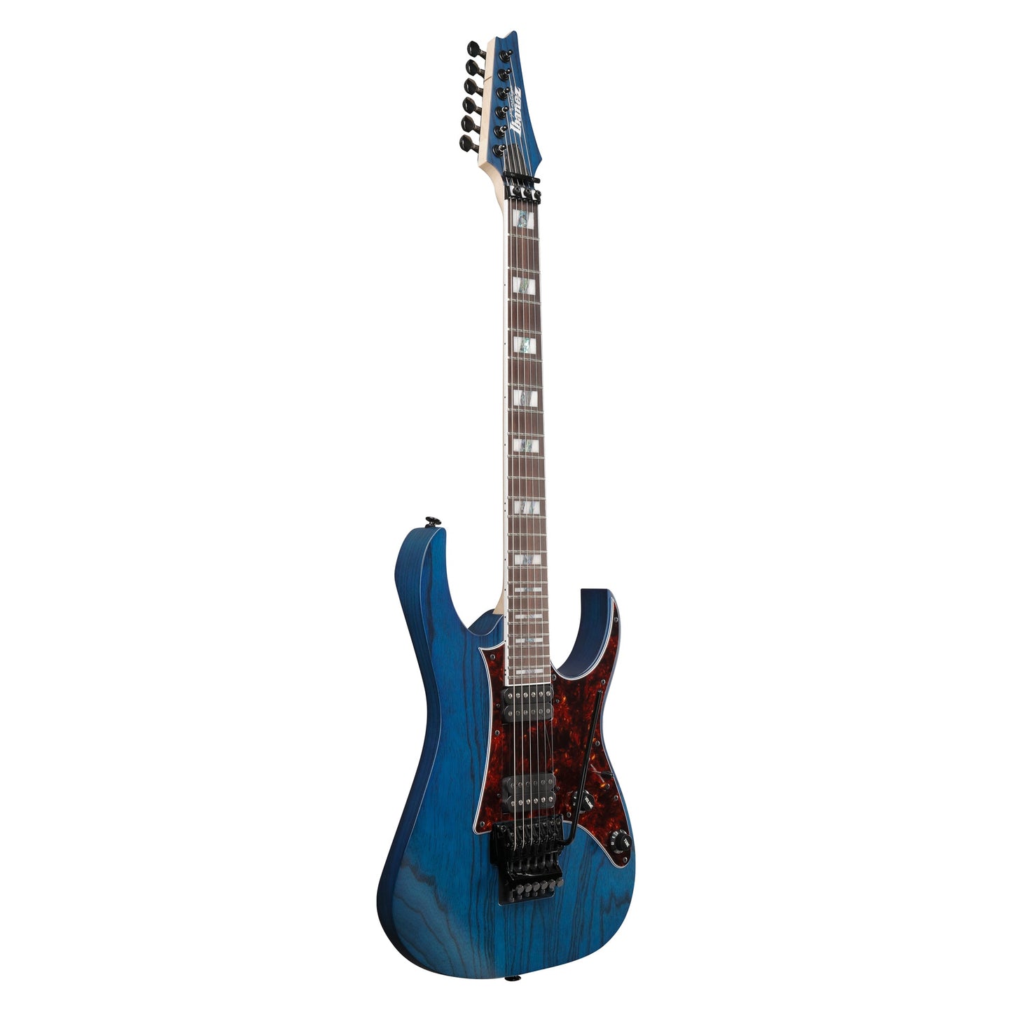 Ibanez RG653DX-TDF Electric Guitar | Transparent Deep Blue Flat