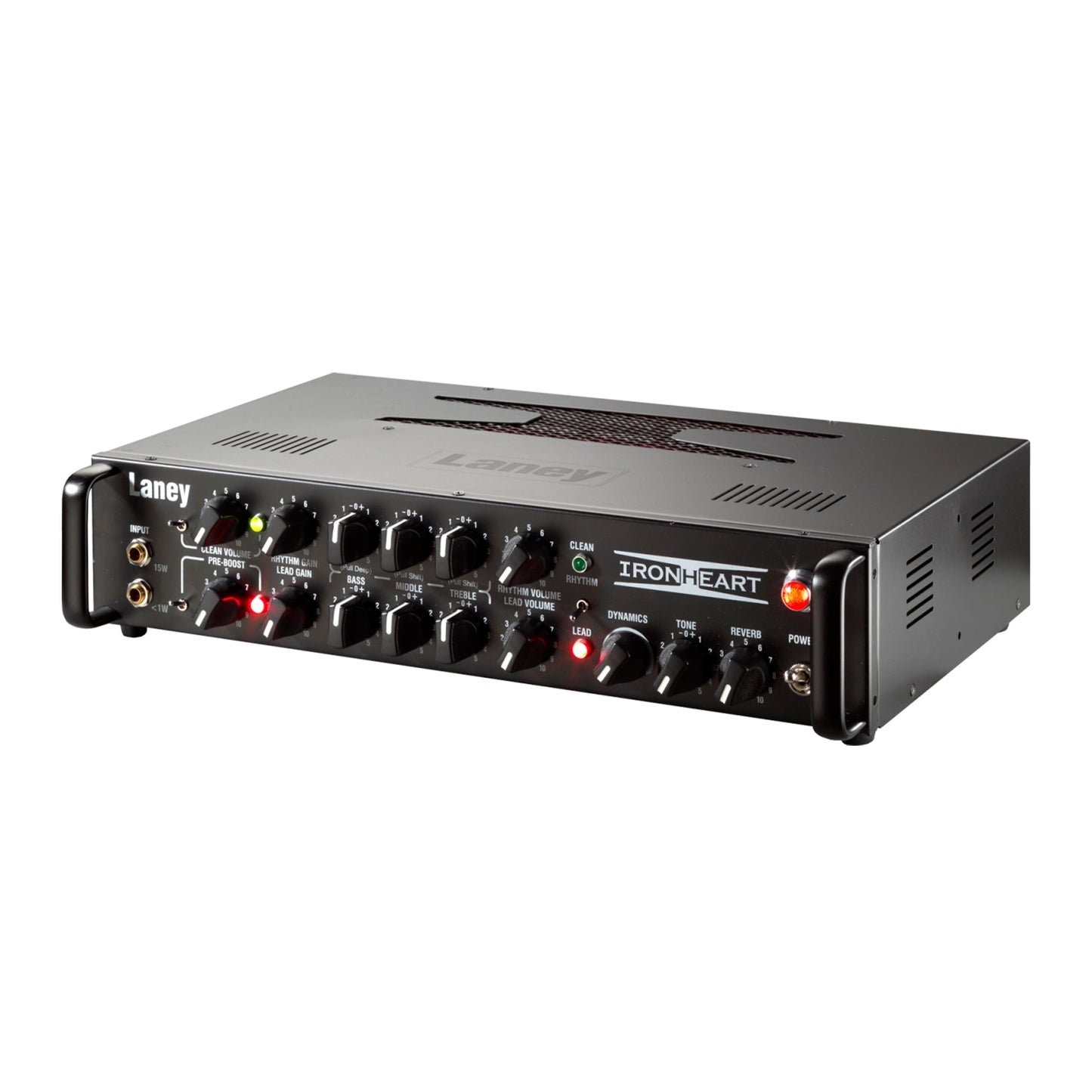 Laney IRT-STUDIO Iron Heart 15W All-Tube Guitar Amp Head | Black
