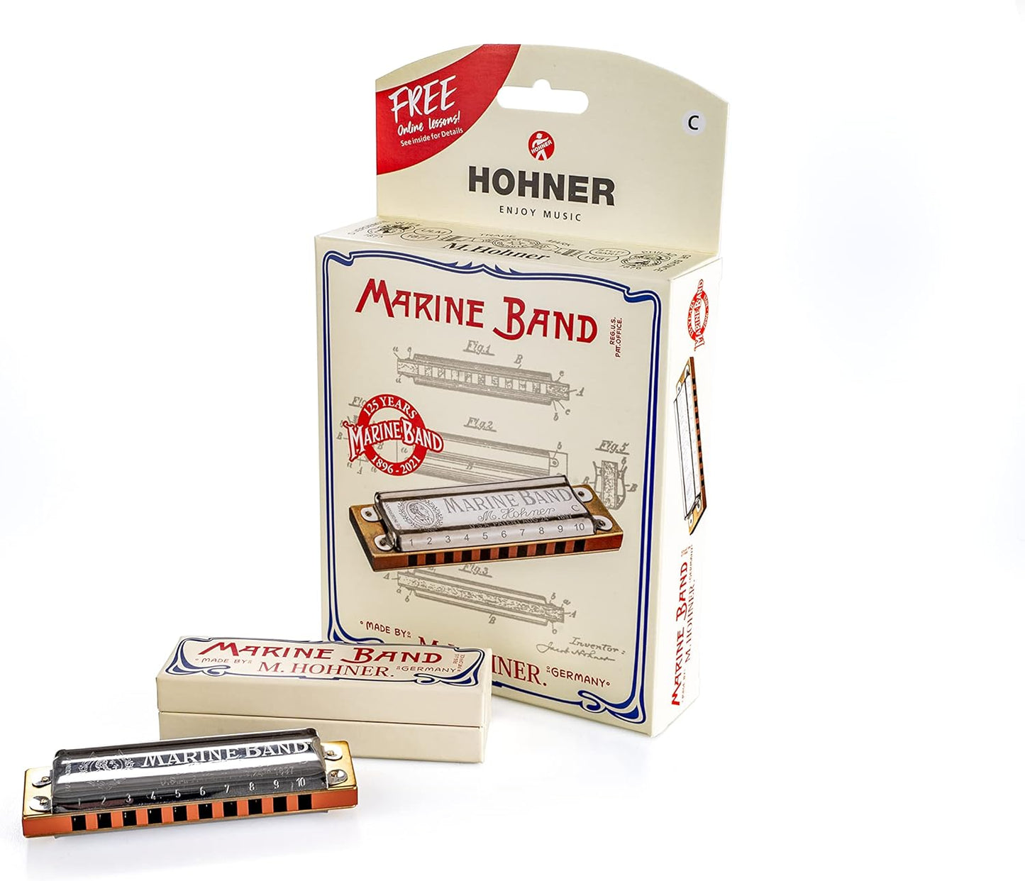 Hohner Marine Band – Diatonic Harmonica | Key of C