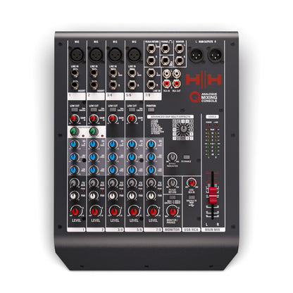 HH Electronics Q8FX – 8-Channel Analogue Mixer