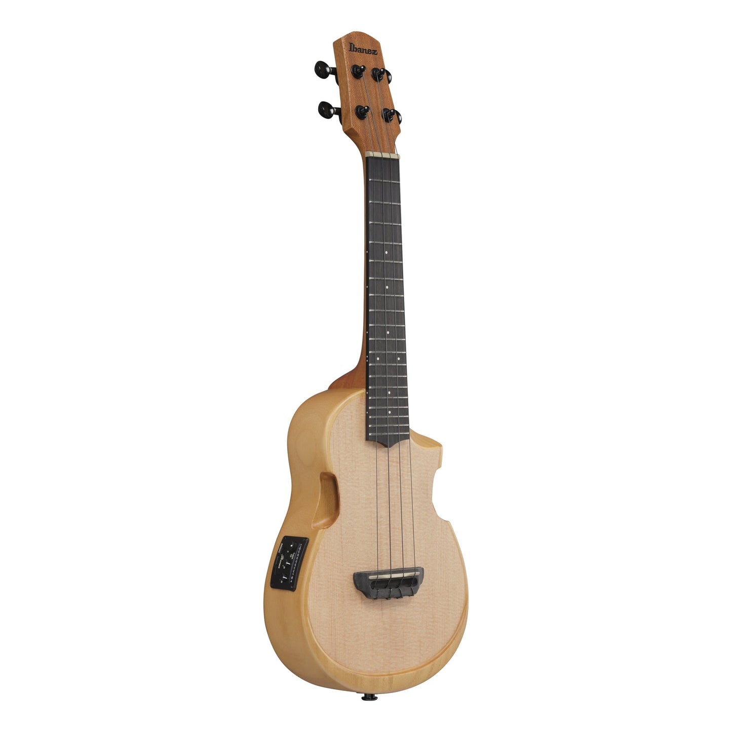 Ibanez AUC10E-OPN – Cutaway Ukulele | Open Pore Natural