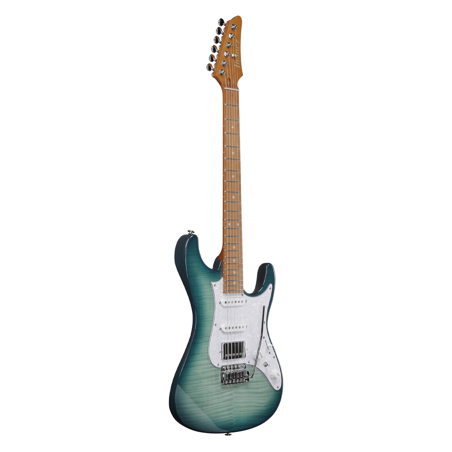 Ibanez AZ22S1F-TXB Electric Guitar | Transparent Turquoise Burst