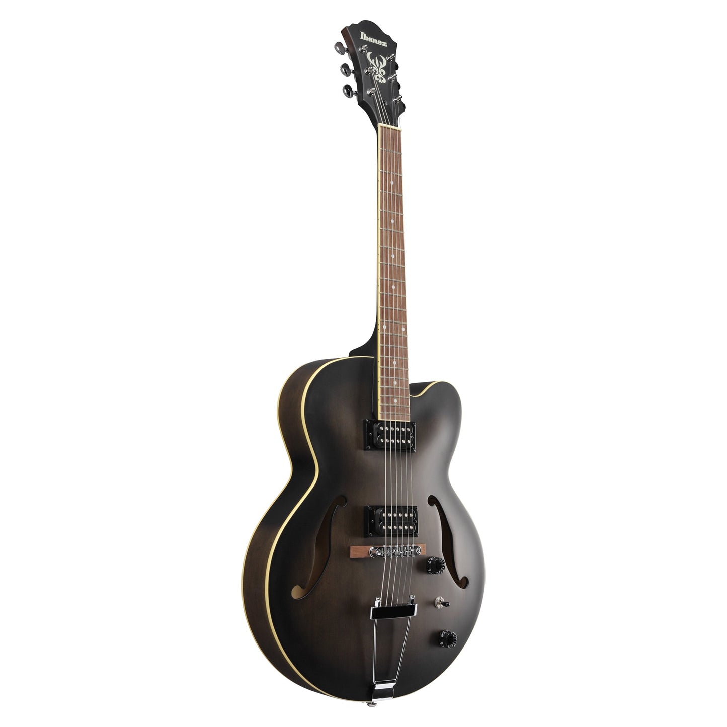 Ibanez AF55-TKF Artcore Hollow Body Guitar | Transparent Black Flat