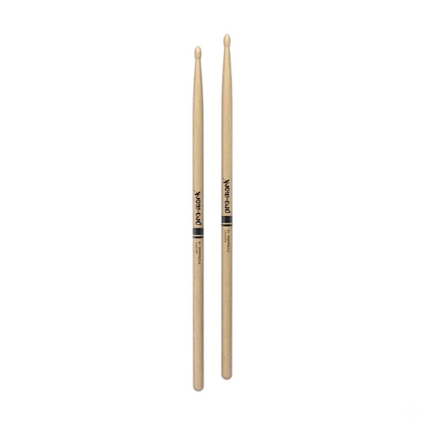 Promark TX7AW Classic Forward Hickory 7A Drumsticks | Oval Wood Tip | Forward Balance | Wooden