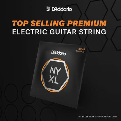 D'Addario NYXL0946 NYXL Super Light Top Regular Bottom 9-46