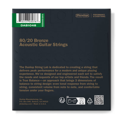 Dunlop DAB1048 Acoustic Guitar Strings 10-48