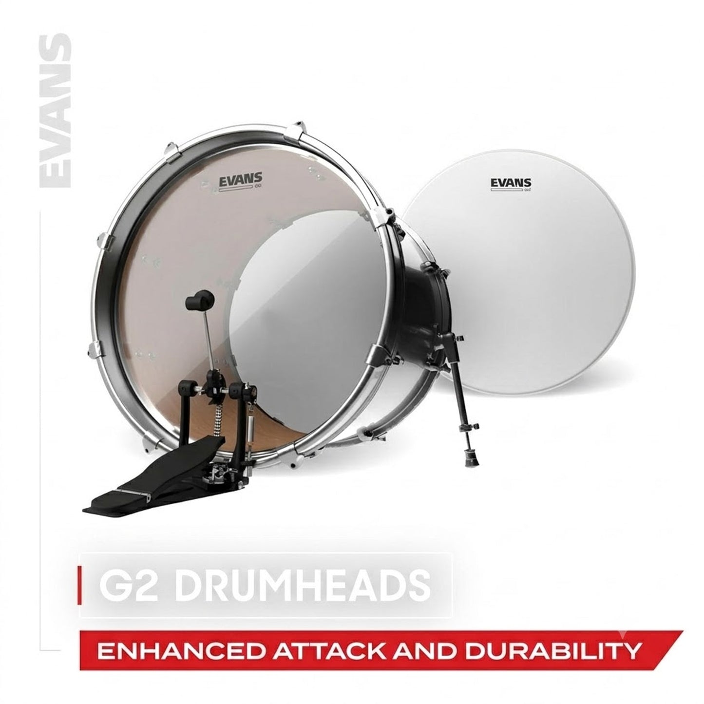 Evans B14G2 Gen G2 14" Coated Tom Drumhead | Level 360