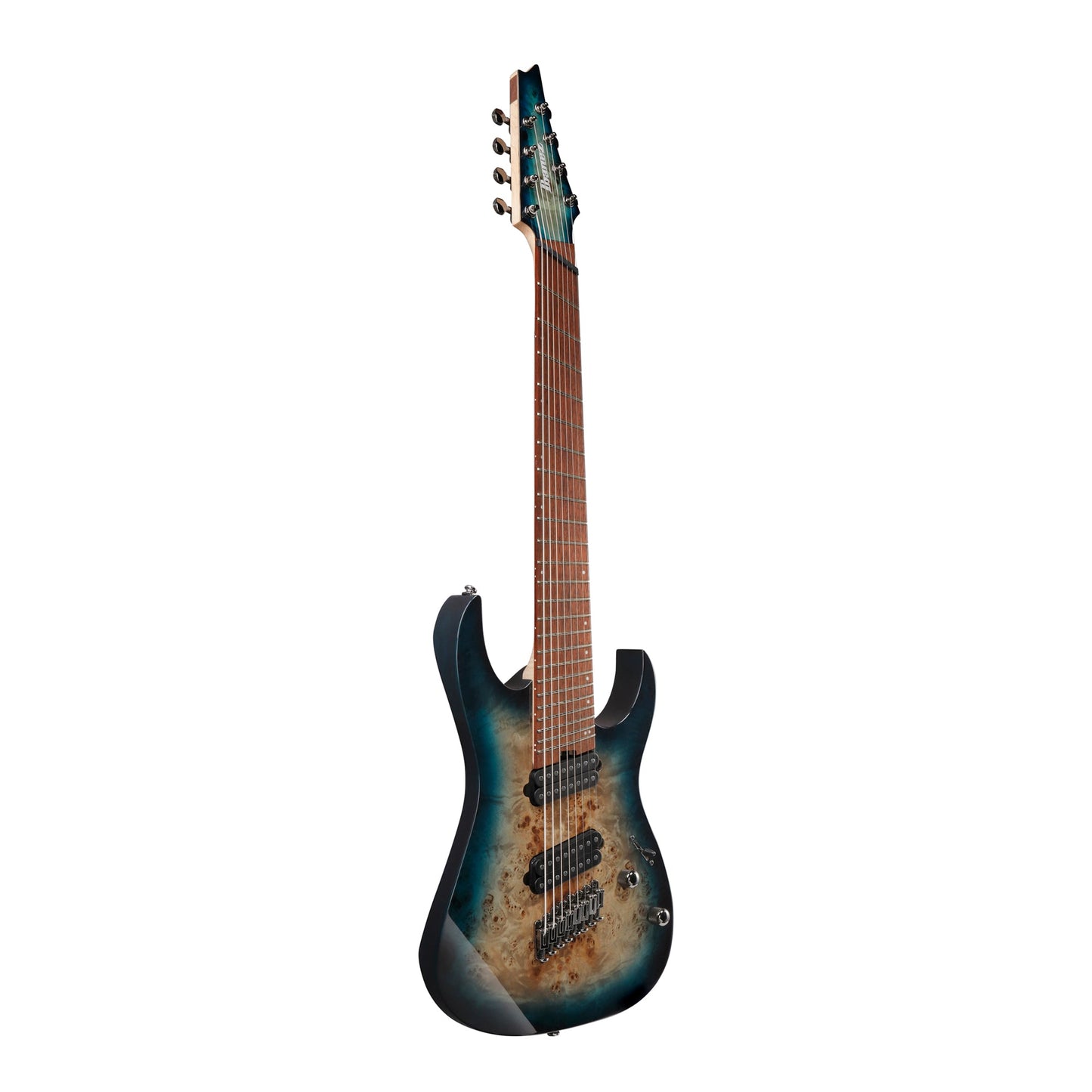 Ibanez RGMS8PB-CBS 8-String Electric Guitar | Cosmic Blue Starburst
