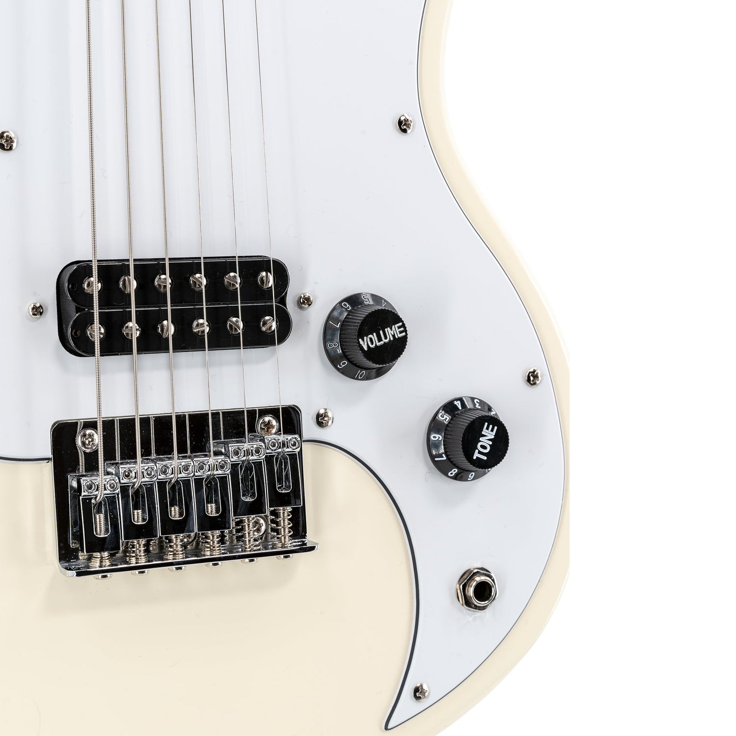 VOX  SDC-1 Mini WH – Solid Body Mini Electric Guitar | White