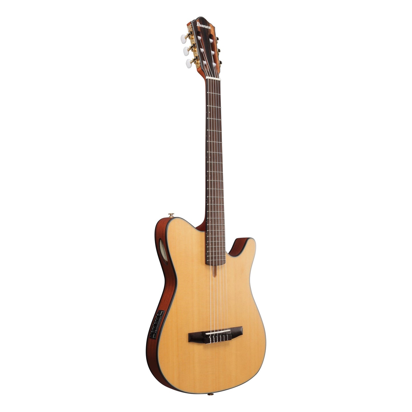 Ibanez FRH10N-NTF - Nylon Acoustic Electric Guitar | Natural Flat