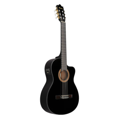 Ibanez GA11CE-BK Classical Electric Guitar | Black High Gloss