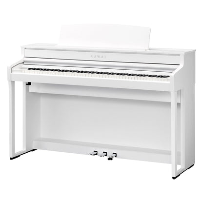 Kawai CA401W Digital Home Piano With Bench | White