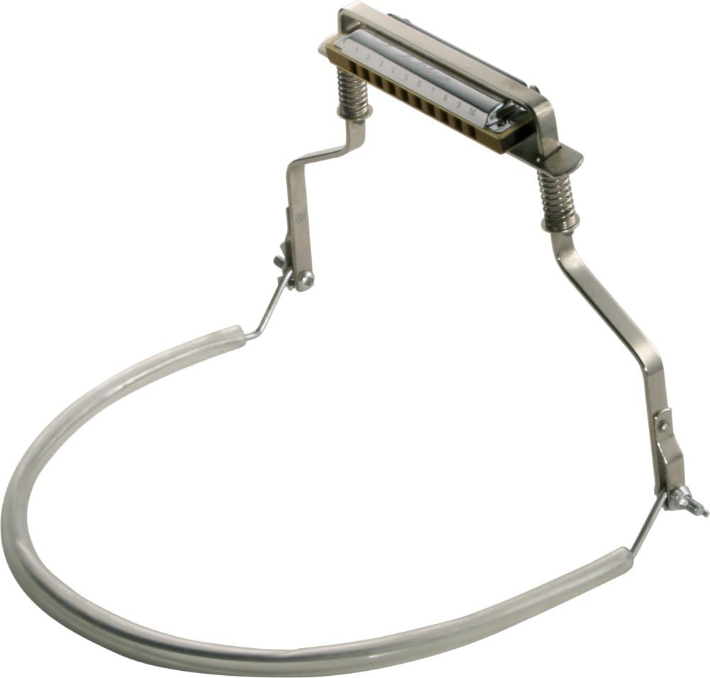 Hohner HH 01 – Harmonica Holder | 10-Hole Diatonic | Silver