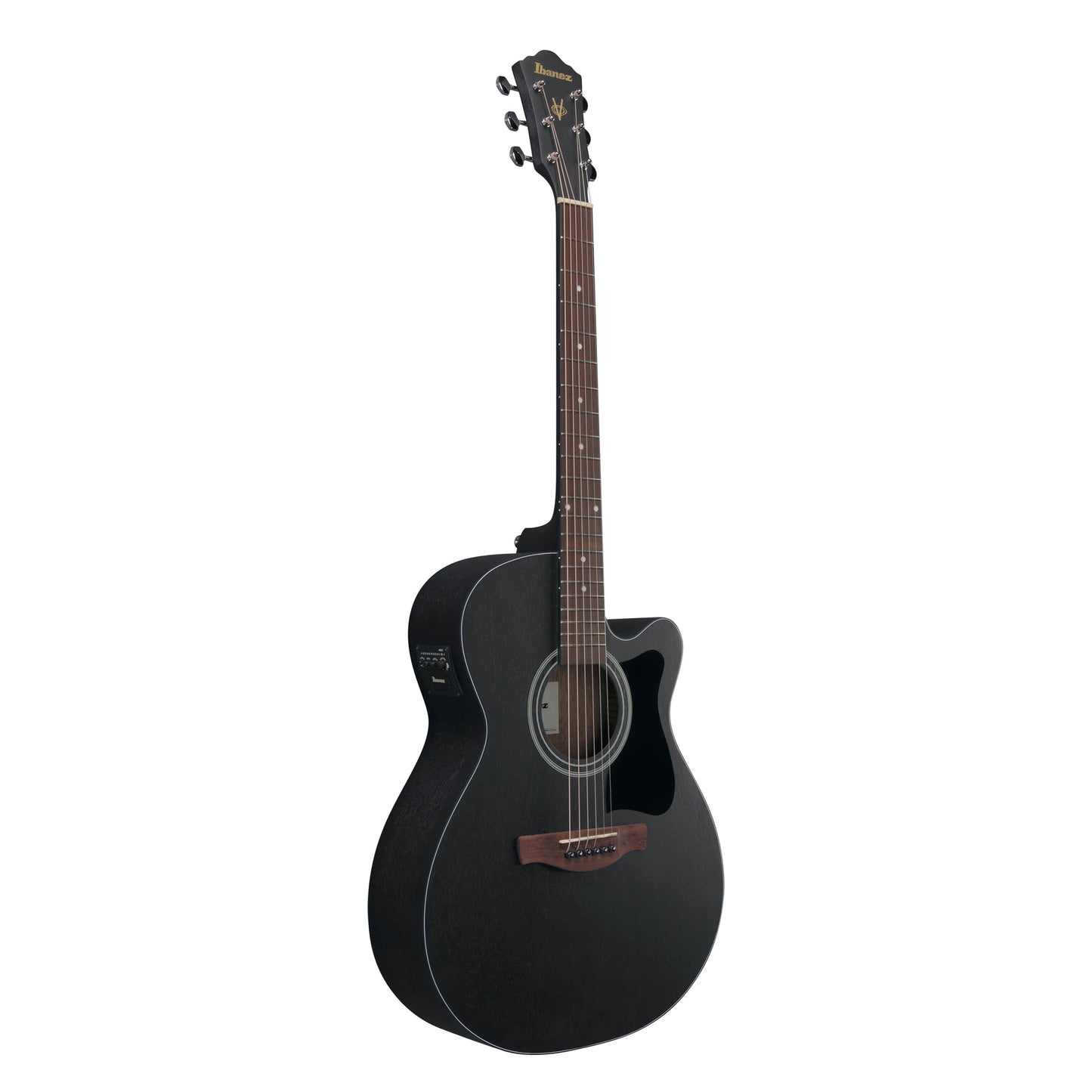 Ibanez VC44CE-WK - Classical Acoustic Electric Guitar | Weathered Black Open Pore