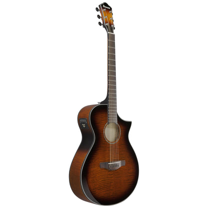 Ibanez AEWC400-AMS - Acoustic Electric Guitar | Amber Sunburst High Gloss