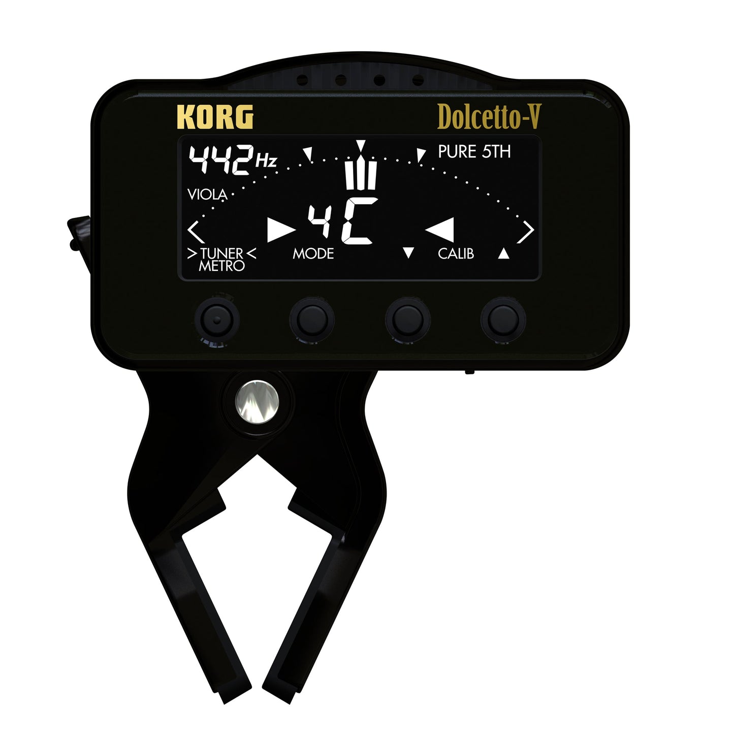 Korg AW-3V Clip-On Tuner for Violin & Viola | Dolcetto