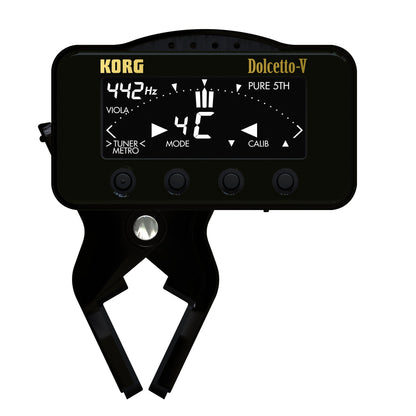Korg AW-3V Clip-On Tuner for Violin & Viola | Dolcetto