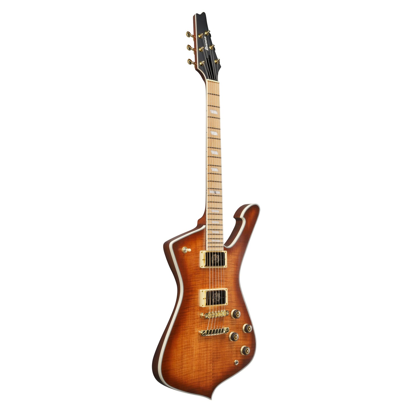 Ibanez IC420MFM-CML Electric Guitar | Caramel Burst Gloss