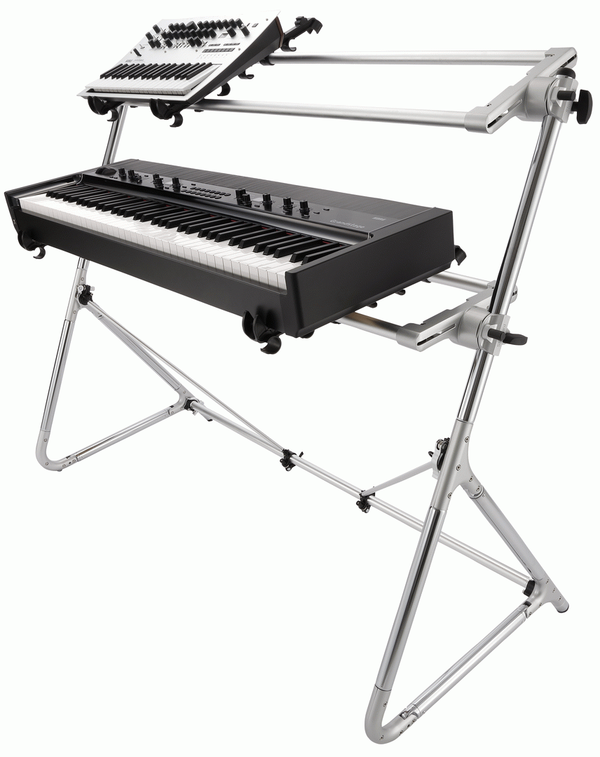 Korg STD-L-SV SEQUENZ Keyboard Stand | 88-Note | Silver
