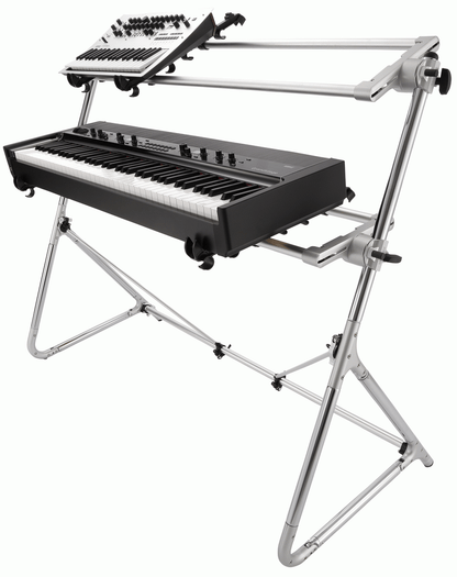 Korg STD-L-SV SEQUENZ Keyboard Stand | 88-Note | Silver