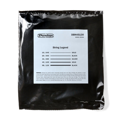 Dunlop DBN45130 Bass Strings 45-130 | 5-String