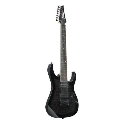 Ibanez GRG7221QA-TKS 7-String Electric Guitar | Transparent Black Sunburst