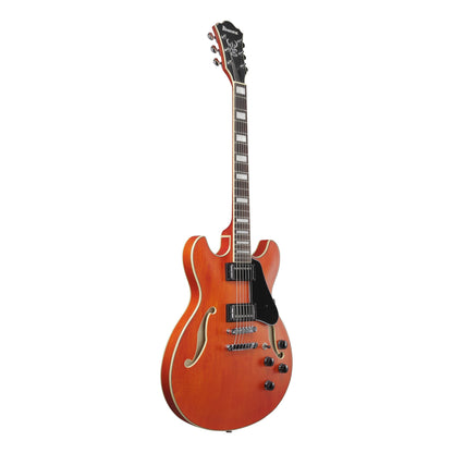 Ibanez AS73-TTF - Semi-Hollow Electric Guitar | Transparent Tangerine Flat