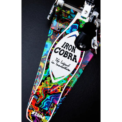TAMA HP900PMPR – Iron Cobra 900 Limited Edition | Psychedelic Rainbow