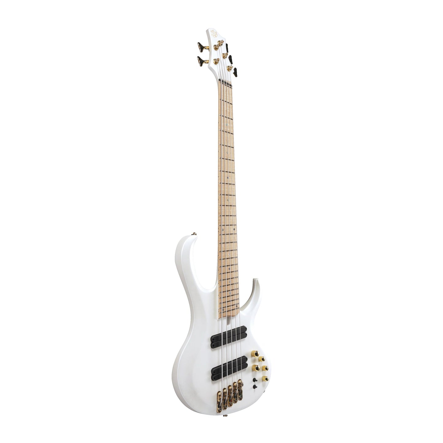 Ibanez BTB605MLM-PWM Bass Guitar | Pearl White Matte