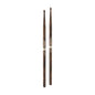 Promark R5AFG Rebound 5A FireGrain Fire-Treated Hickory Drumsticks | Acorn Wood Tip | Long Taper | Brown
