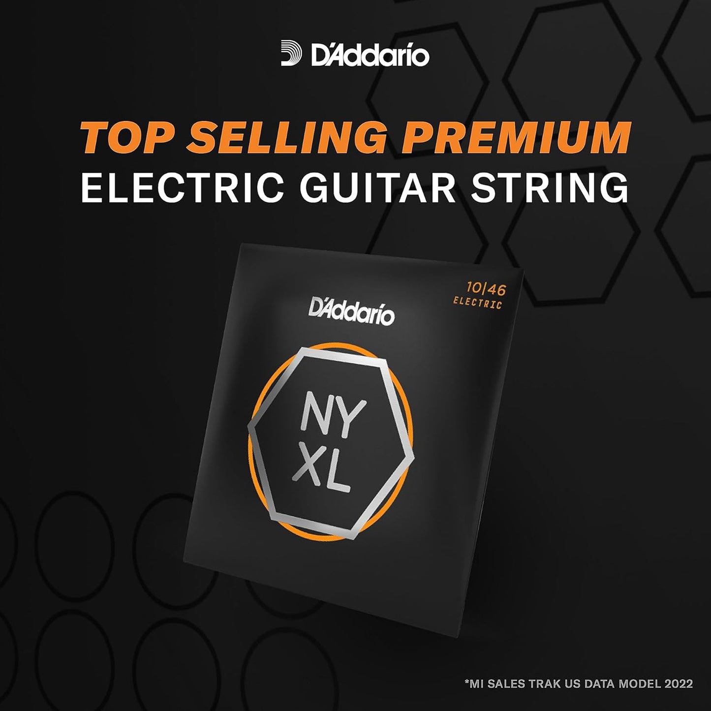 D'Addario NYXL0942 NYXL Electric Guitar Strings Super Light 9-42