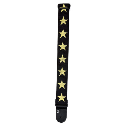 D'Addario 20T05 Gold Star Nylon Woven Guitar Strap 2-Inch