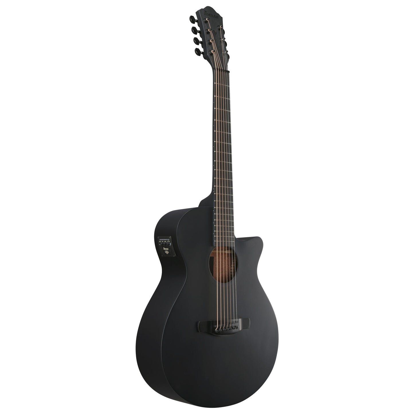 Ibanez AEG721-BOT - 7-String Acoustic Electric Guitar | Black Out