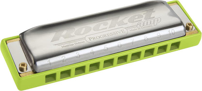 Hohner Rocket Amp – Diatonic Harmonica | Key C | Green