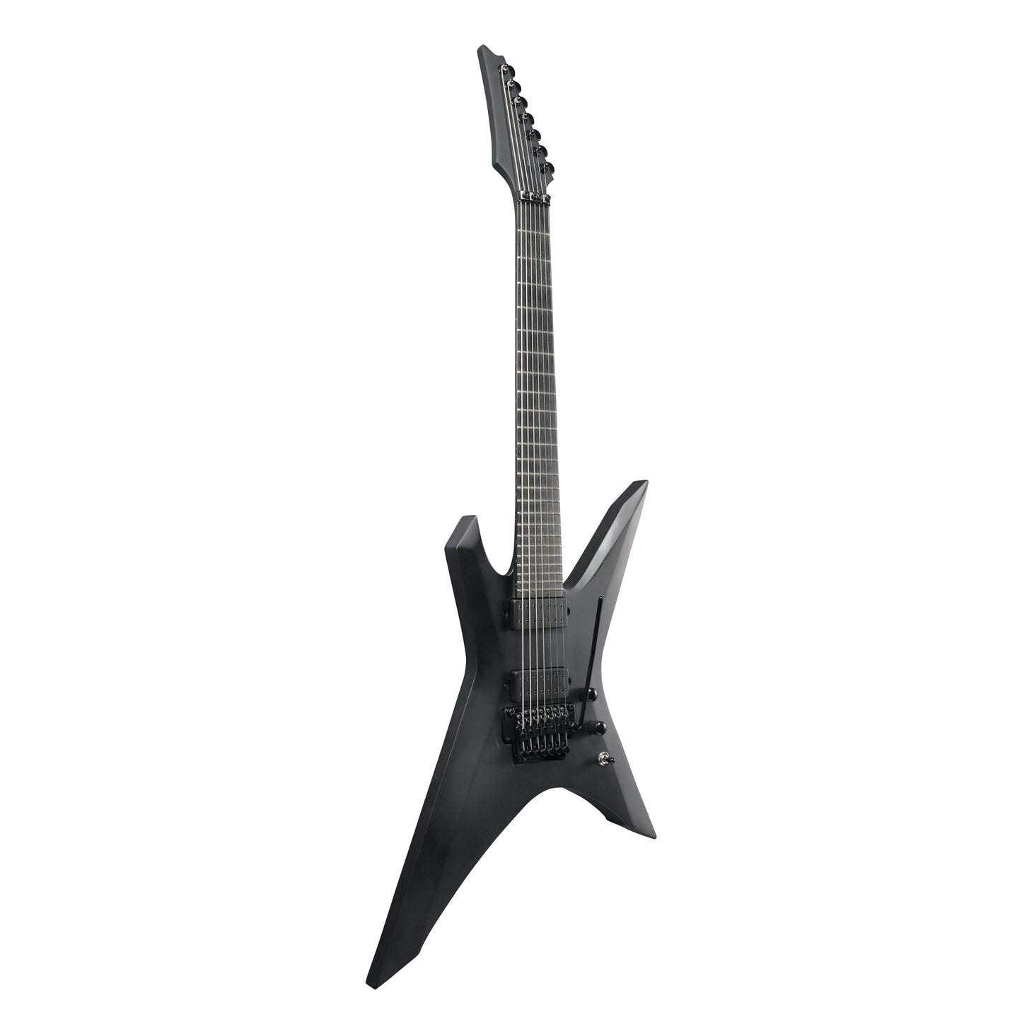 Ibanez XPTB720-BKF Iron Label Xiphos 7-String Electric Guitar | Black Flat