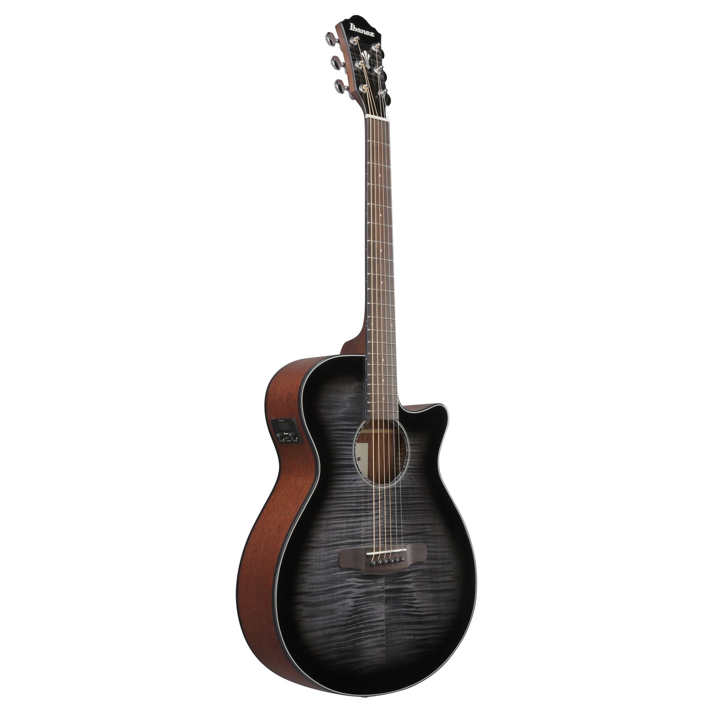 Ibanez AEG70-TCH - Acoustic Electric Guitar | Transparent Charcoal Burst High Gloss