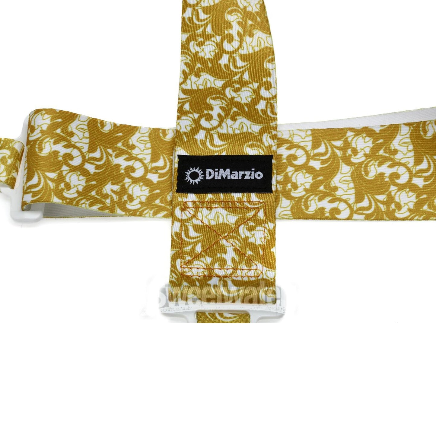 DiMarzio DD2251 Steve Vai ClipLock Strap | UtoPIA White