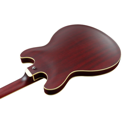 Ibanez AS53-TRF – Semi-Hollow Guitar | Transparent Red Flat