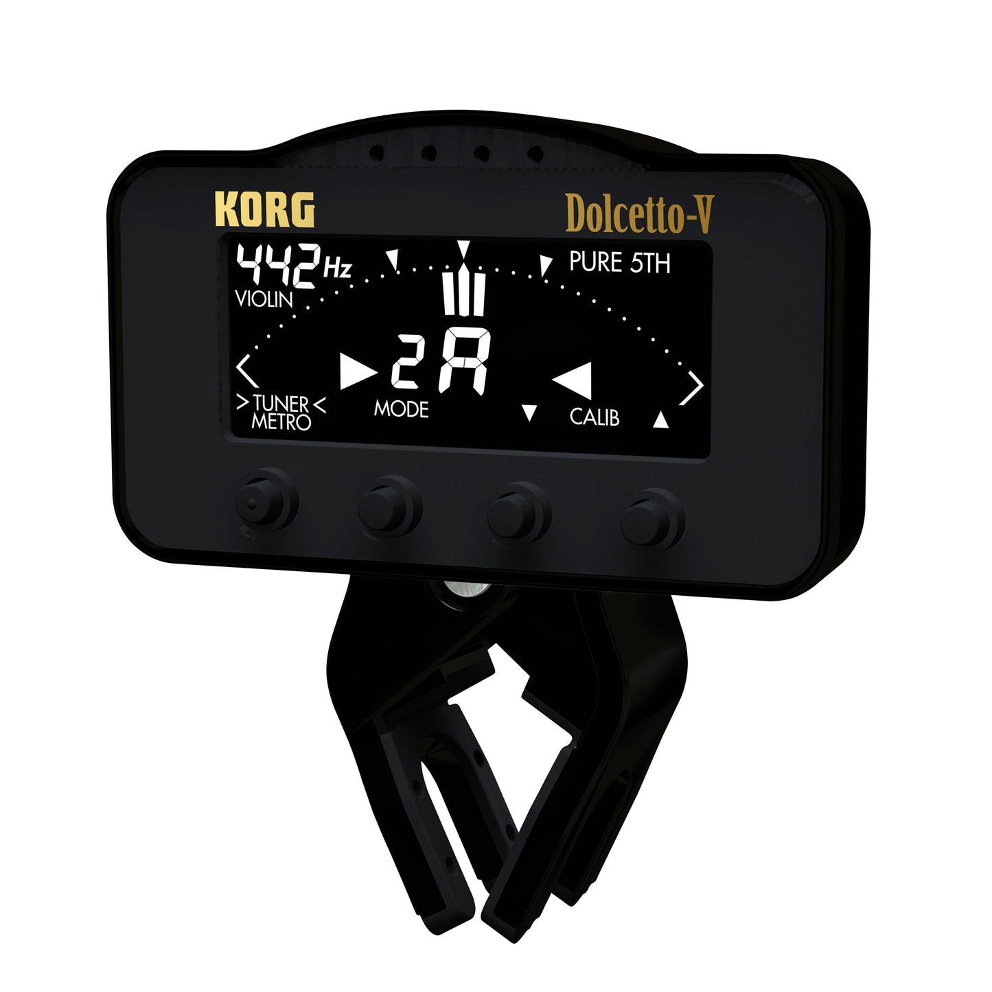 Korg AW-3V Clip-On Tuner for Violin & Viola | Dolcetto