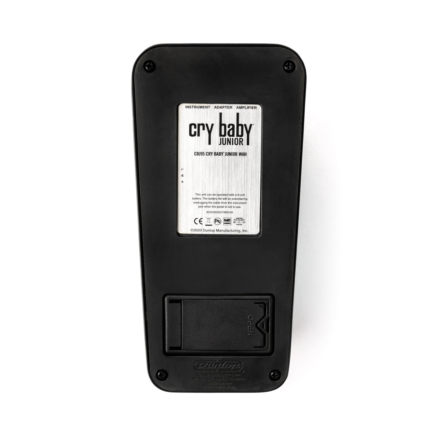 Dunlop CBJ95SB Cry Baby Junior Wah | Black